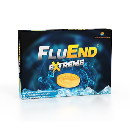 Fluend Extreme Sun Wave Pharma - 16 comprimate